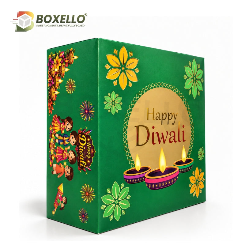 Diwali  Hamper Box ( 7"x7"x3.5")