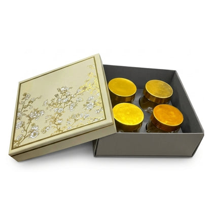 Foldable Top Bottom Rigid Box (8" x 8" x 3.5")