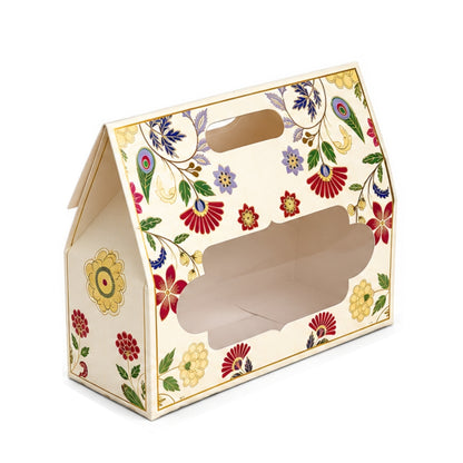 3 Jar Hamper Box with Gold foiling ( 10.5" x 3.75" X 8")