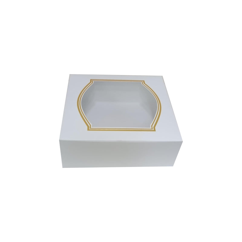 Tall Cake Window Box (14"x14"x5")