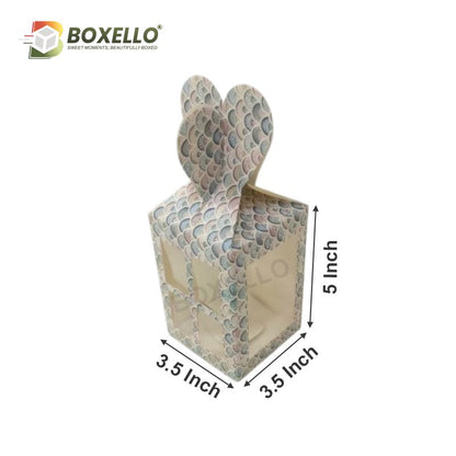 Cross Cut shape : 3.5" x 3.5" x 5"