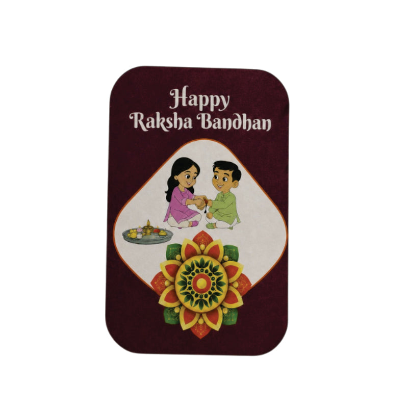 Raksha bandhan Tags (2.25" x 3.5" )