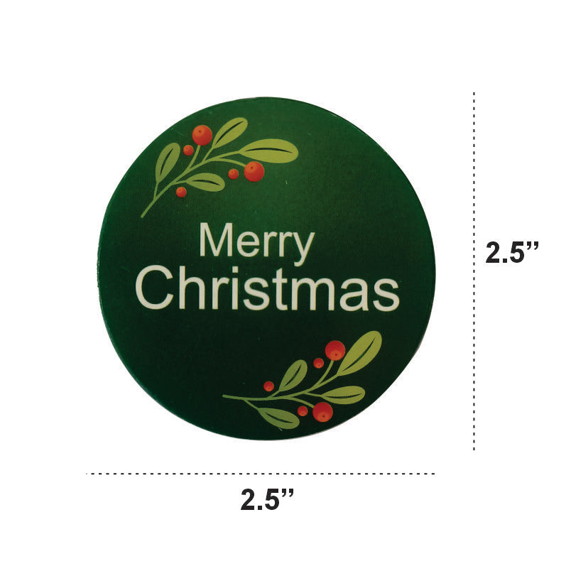 Christmas Tag ( Diameter : 2.5" )