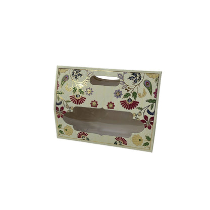 3 Jar Hamper Box with Gold foiling ( 10.5" x 3.75" X 8")