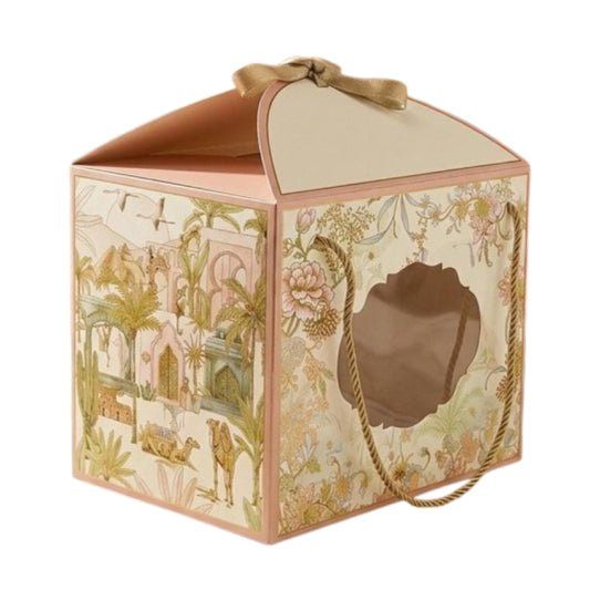 Carry Case Hamper Box With Gold Foiling : 7" X 10" X 8"