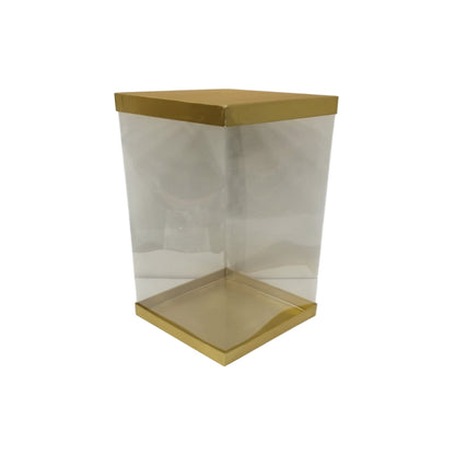 Transparent Boxes Square (8 x8X 10 inches)