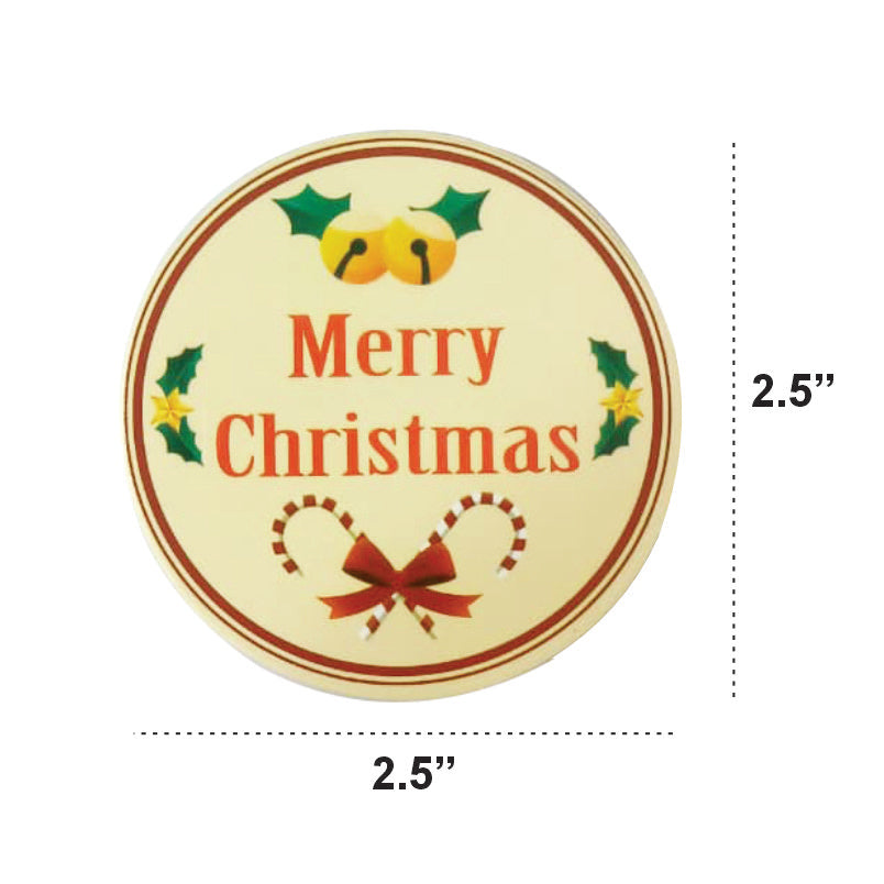 Christmas Tag ( Diameter : 2.5" )