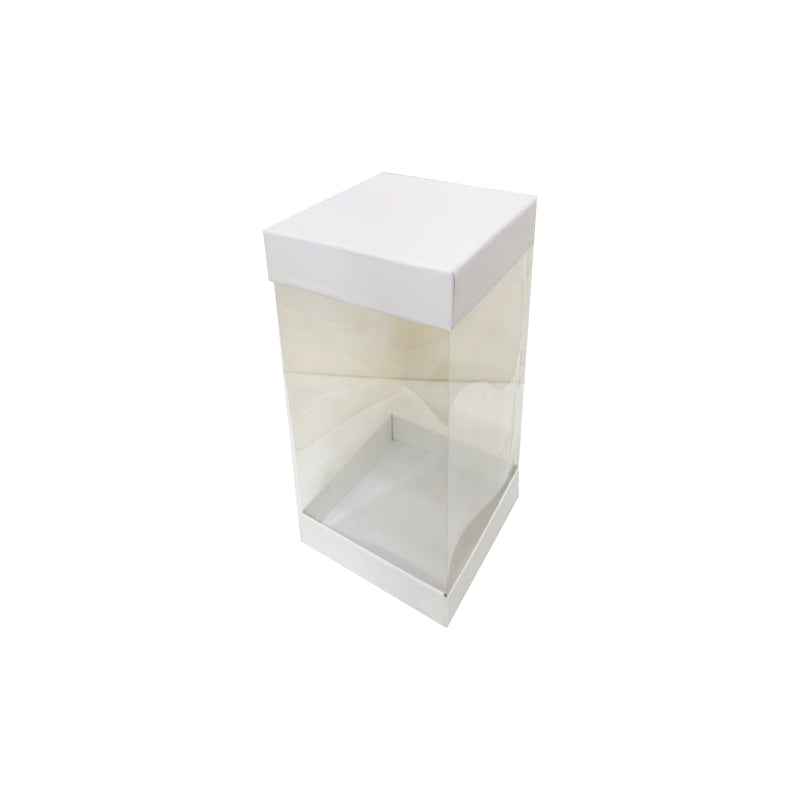 Transparent Boxes Square (8 x8X 20 Inches)