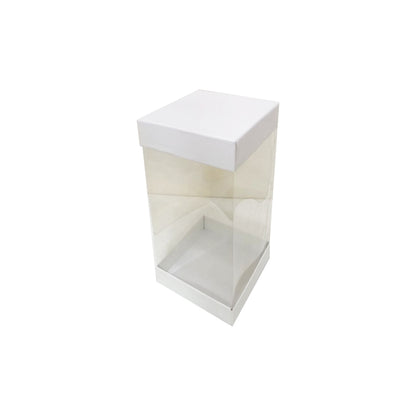 Transparent Boxes Square (8 x8X 20 Inches)