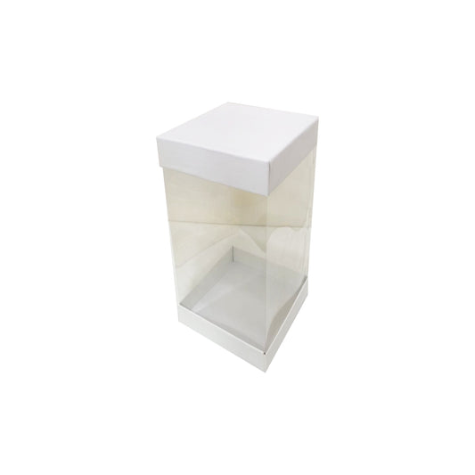 Transparent Boxes Square (8 x8X 20 Inches)