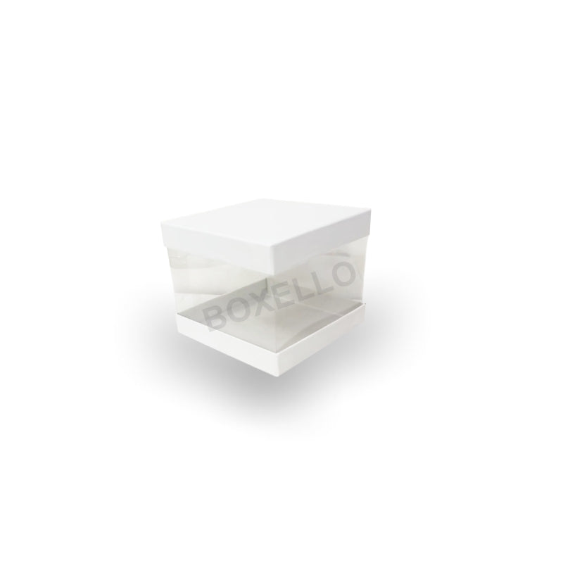 Transparent Boxes Square (8 x8X 6 Inches)