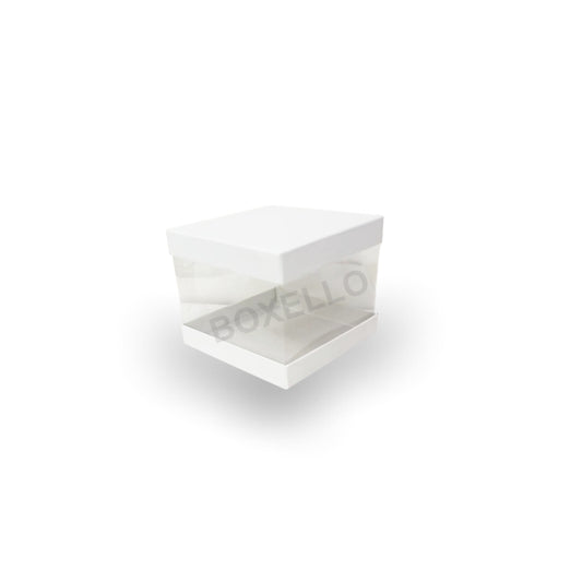 Transparent Boxes Square (8 x8X 6 Inches)