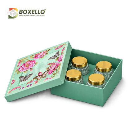 Foldable Top Bottom Rigid Box (10" x 10" x 3.5")