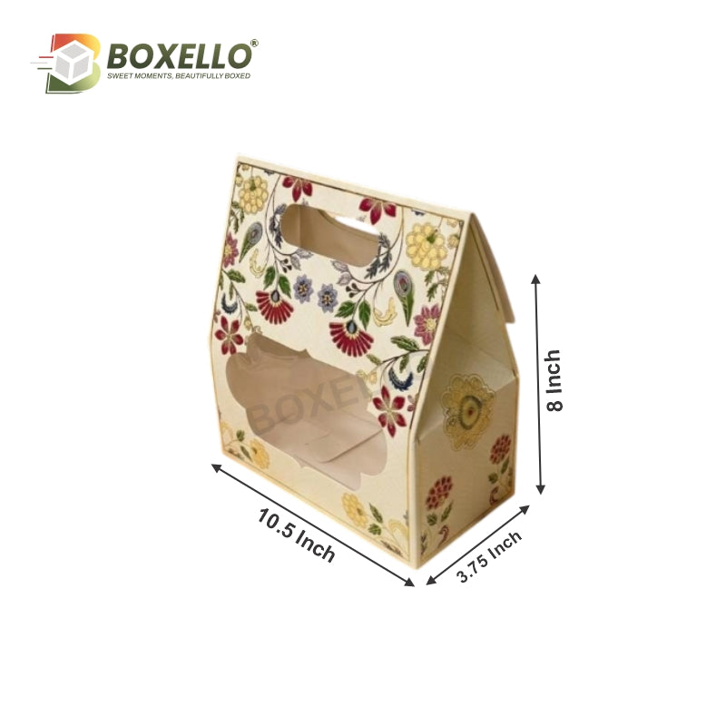 2 Salsa Jar Hamper Boxes (7"x 3.75"x8")