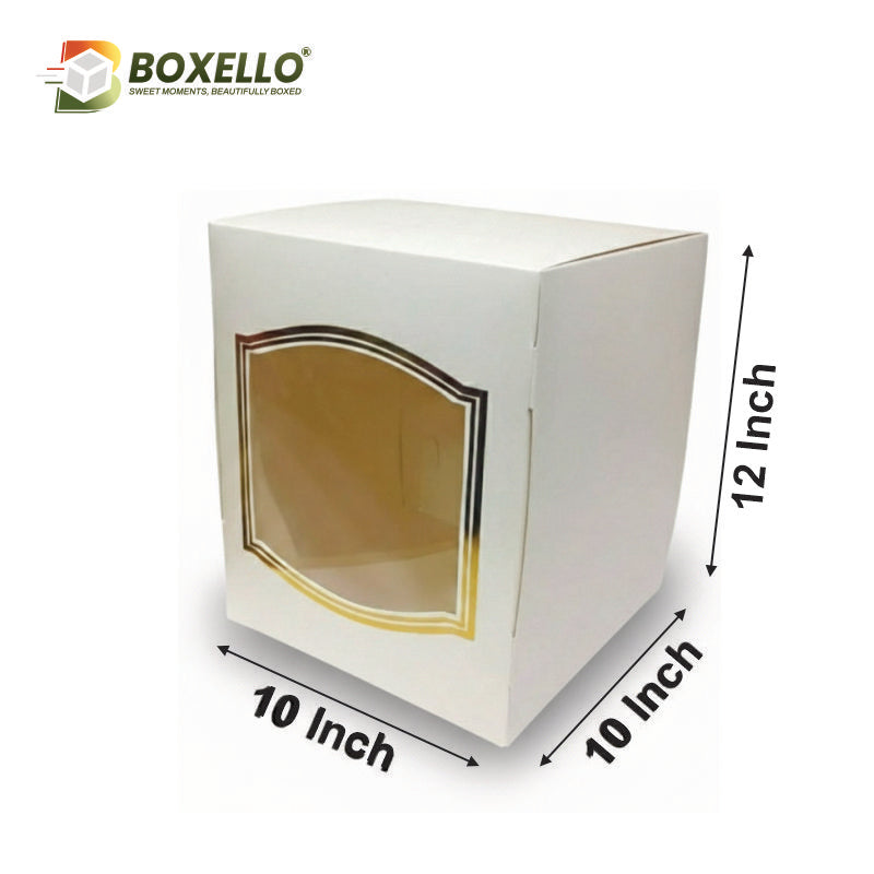 Tall Cake Box (10"x10"x12")