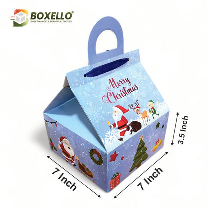 Christmas Hut boxes (7x7x3.7 inches)