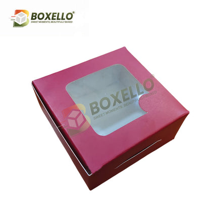 Single Pcs Brownie boxes (3"x3"x1.5")