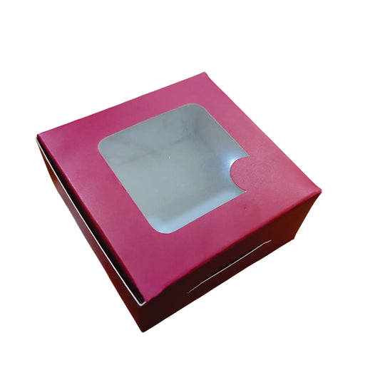 Single Pcs Brownie boxes (3"x3"x1.5")