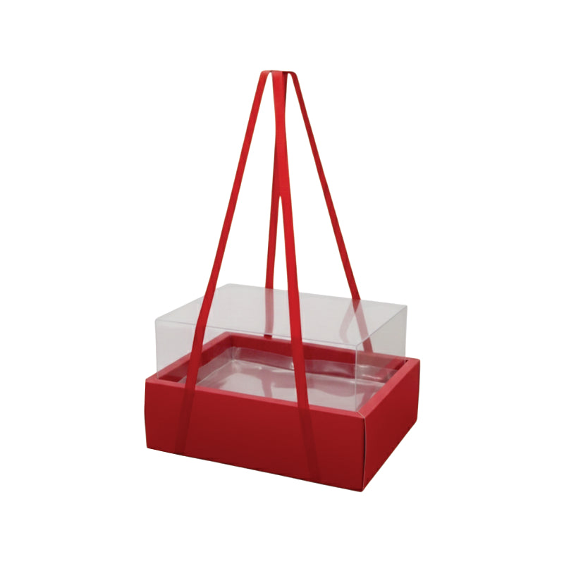 Cake & Flower Bouquet Box ( 10"x7"x6")