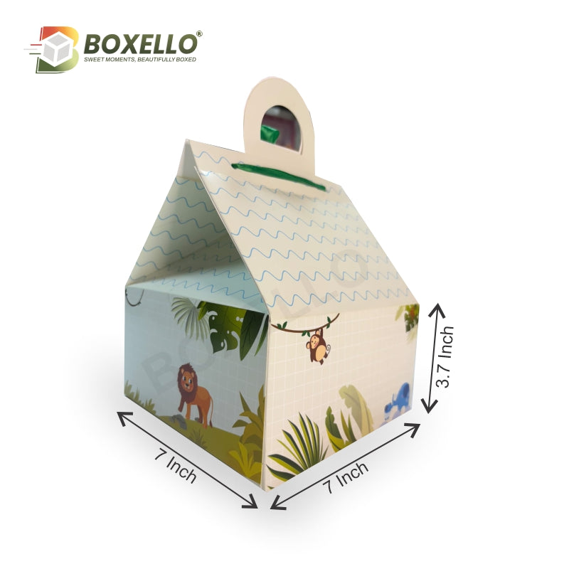 Hut Shape Box (7"x7"x3.7")