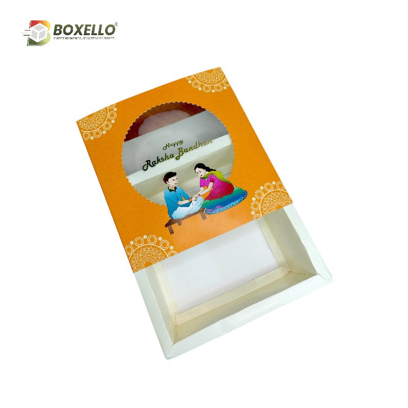 Raksha Bandhan hamper Box ( 7" x7" x 3.5")