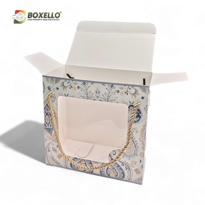 2 Pcs Cookie Box ( 6.6" x 3.4" x 6.5 ")