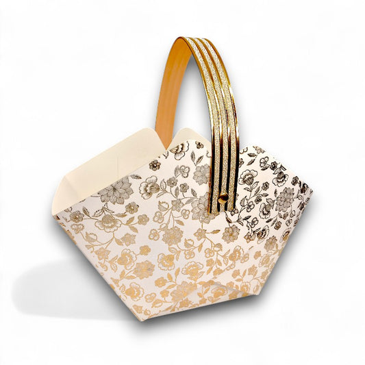Premium Gold Foiling Basket ( 13"x8"x6")