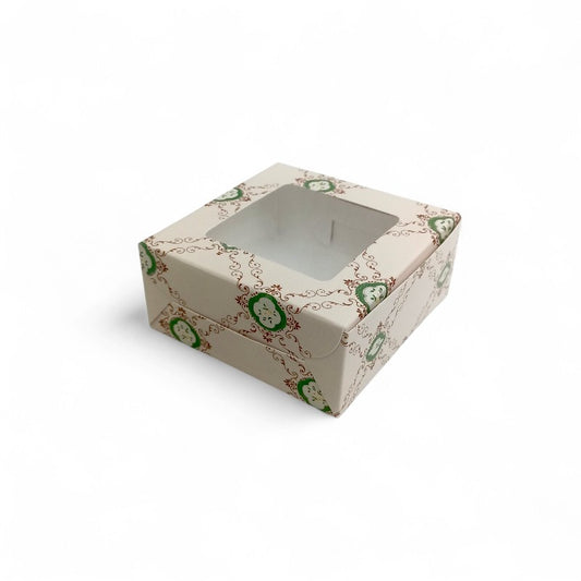 4 Pcs Laddoo Box  (4" x 4" x 1.75")
