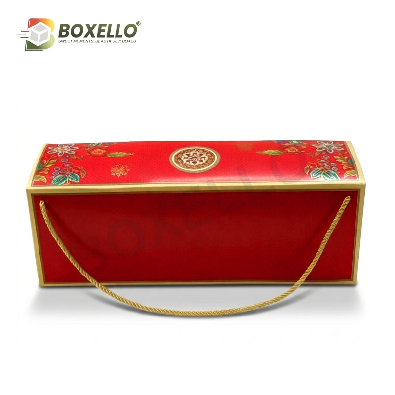 4 Cookie Jar Box with 4 Plastic Jar ( 15"x4.1"x5.5")