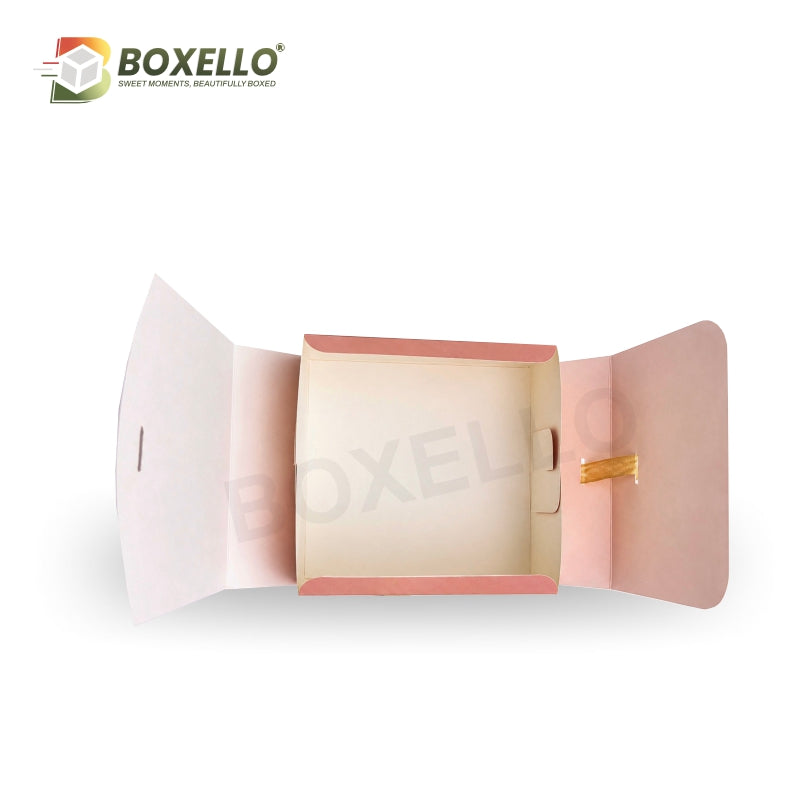 Rakhi Snacks Box  Without Cavities ( 5.75" x 5.75" x 2")