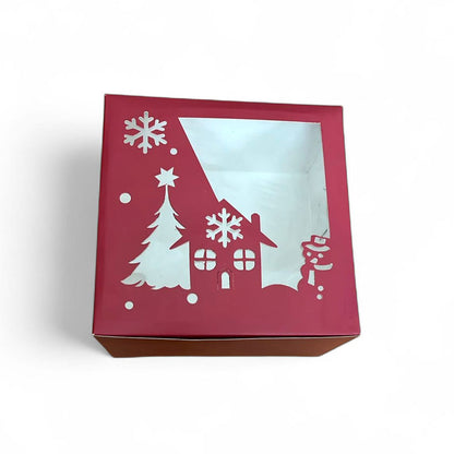 Christmas Snowman (8x8x5 inches)