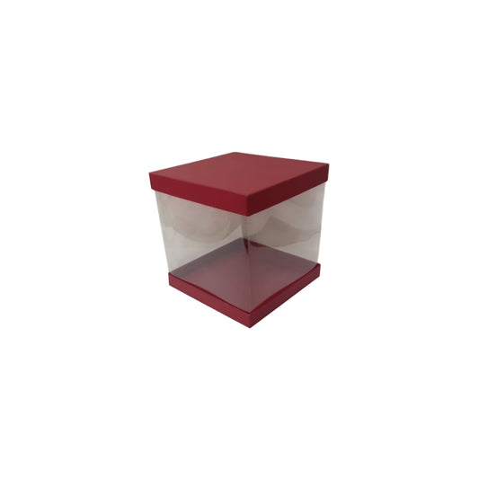Transparent Boxes Square (8 x8X 6 inches)