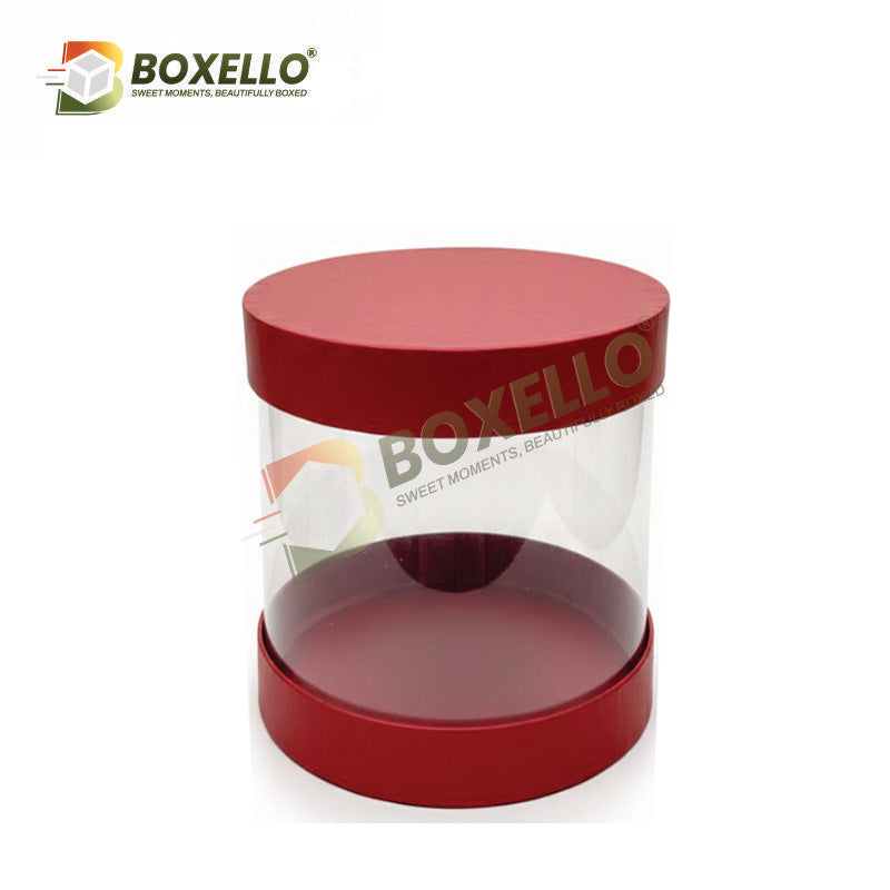 Transparent Hamper Box 9.75 x 9.75 X 10 inches