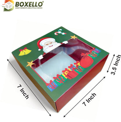 Christmas Die Cut  (7” x 7” x 3.5”)