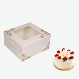 Square Window Cake Box ( 10x10x5 ) 607