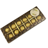 Chocolate Box 12 Pcs (11"x4"x1.5") 1215