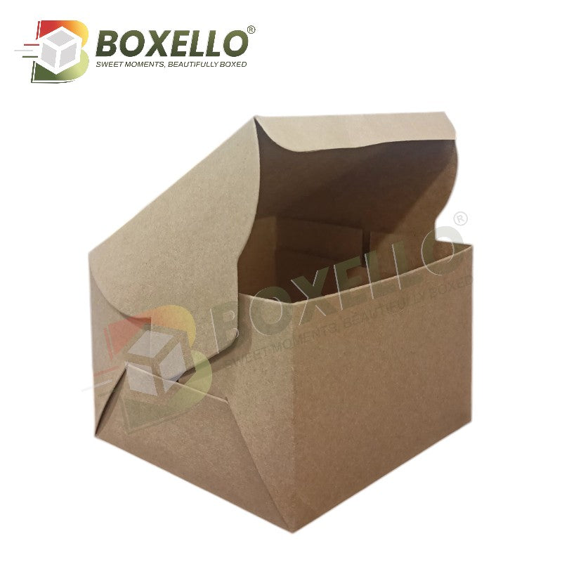 2 Pcs Pastry Box & Burger Box