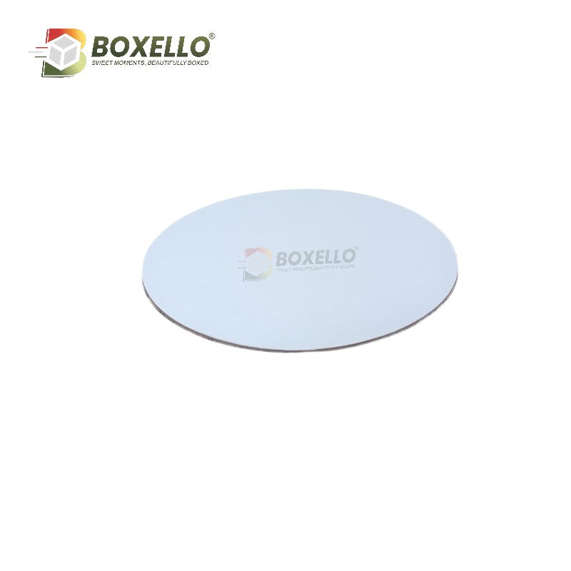 8 Inch Cake Board Cake Base - White