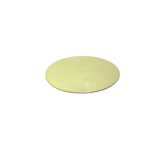 8 Inch MDF Board Cake Base - Golden