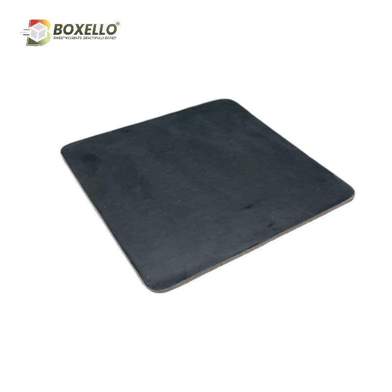 10 Inch MDF Board Cake Base - Black