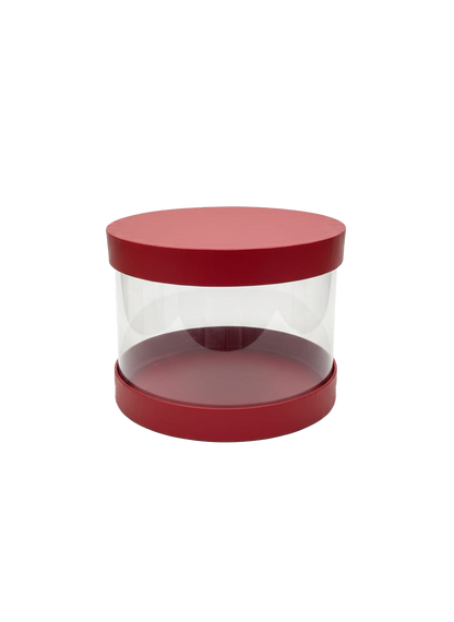 Transparent Hamper Box 9.75 x 9.75 X 6 inches