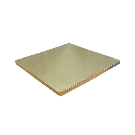 10 Inch Drum Board Cake Base - Golden