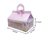 Hut Shape Hamper Boxes / Cupcake Boxes (10x6.7X3.8 inches)  951