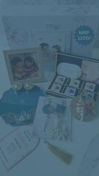 Rakhi Die Cut Hamper Box ( 7"x7"x3.5")