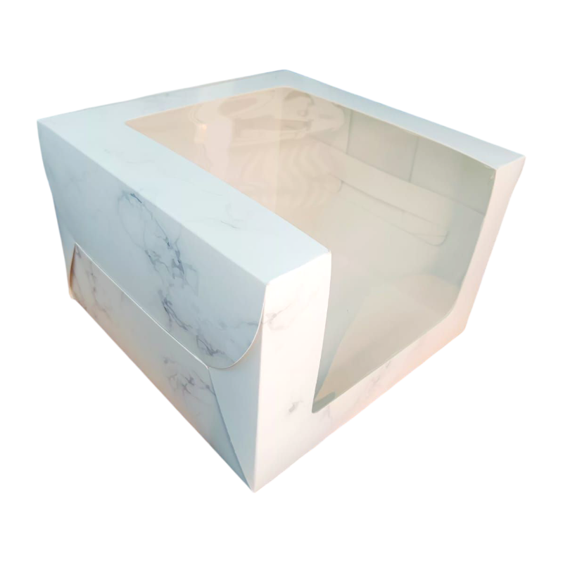 Square window Tall cake Boxes (12x12x8 )