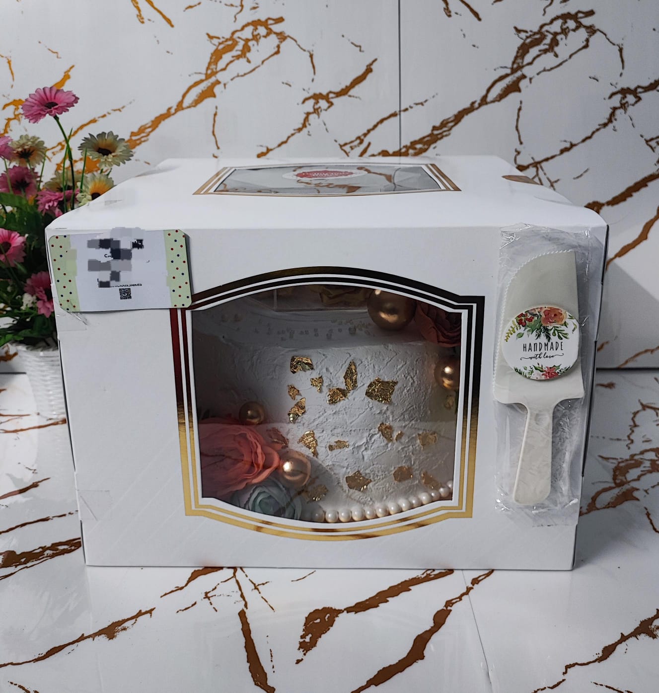 Tall Cake Box (14"x14"x10")