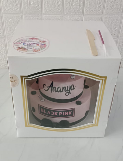 Tall Cake Box (10"x10"x10")