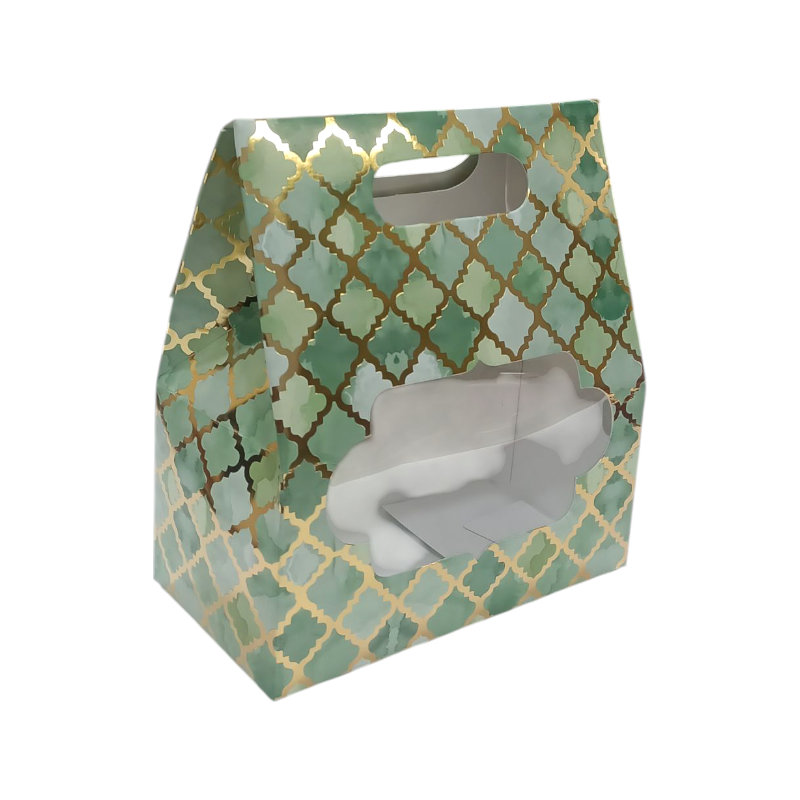 2 Salsa Jar Hamper Boxes (7"x 3.75"x8")