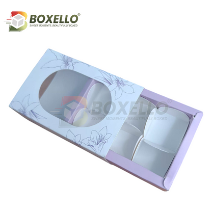 6 Pcs Chocolate Box (4.8"x3"x1.5")