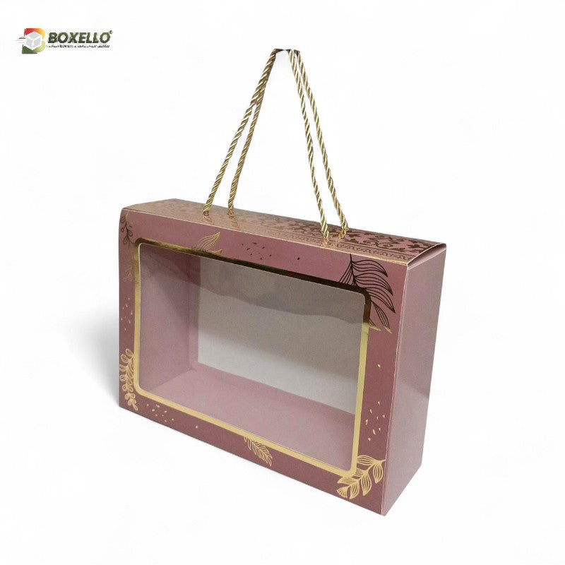3 Cookie Jars Box with Gold Foiling ( 10" x 3.5" x 7" )